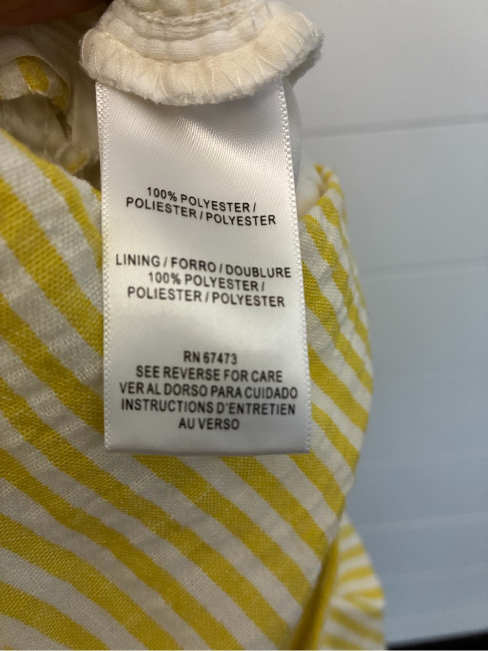 Maison Tara Seersucker Striped Halter
Jumpsuit Sz 8 NWOT/0351 - Picture 13 of 13